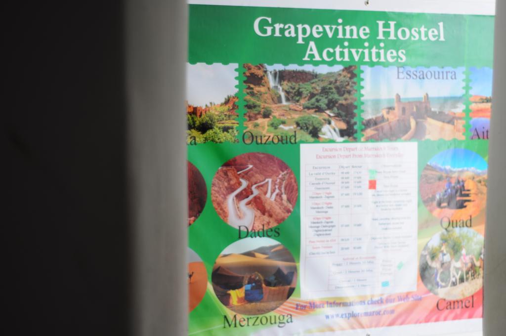 Backpackers Grapevine Hostel Marrakesh Luaran gambar